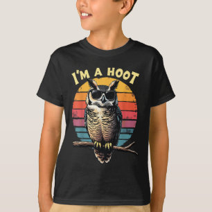 Ich bin ein Uhu Sarcastic Saying Eule Vogel Retro T-Shirt