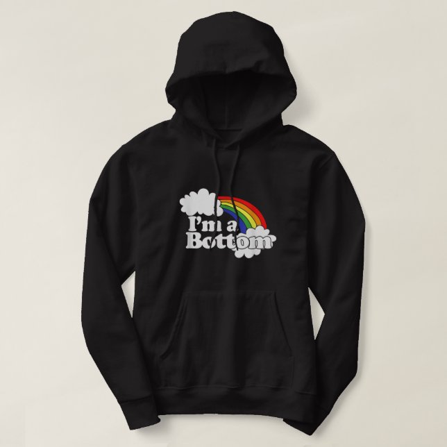 Ich bin ein unterer Shirt lustiger Spaß von Homose (Design vorne)