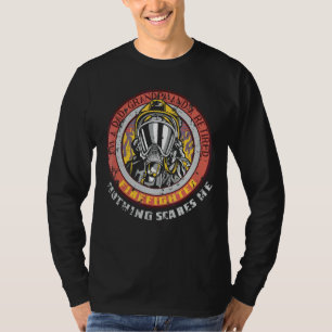 Ich bin ein Vater Opa und Feuerwehrmann T-Shirt