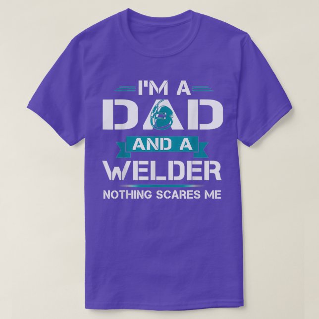 Ich bin ein Vater und ein weißeres, sonniges Spric T-Shirt (Design vorne)