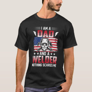 Ich bin ein Vater und ein Welder nichts interessie T-Shirt