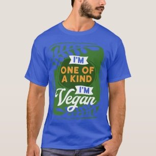 Ich bin ein Veganes Geschenk gesund vegetarisch T-Shirt