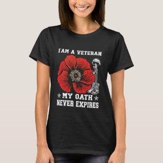 Ich bin ein Veteran, mein Eid läuft nie ab - patri T-Shirt