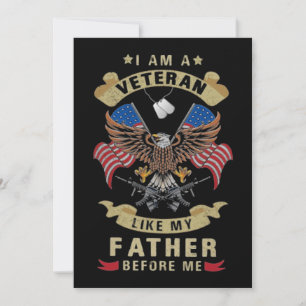 Ich bin ein Veteran wie mein Vater vor mir 1 Einladung