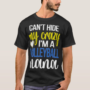 Ich bin ein Volleyball-Nana-Oma eines Volleyballsp T-Shirt