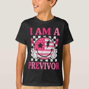 Ich bin ein Vorläufer der rosa Ribbon Brustkrebs-A T-Shirt