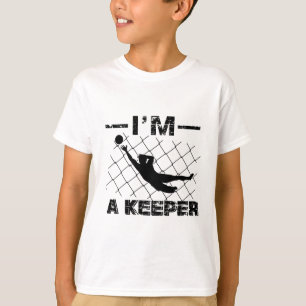 Ich bin ein Wächter - Fußball-Torhüterentwürfe T-Shirt