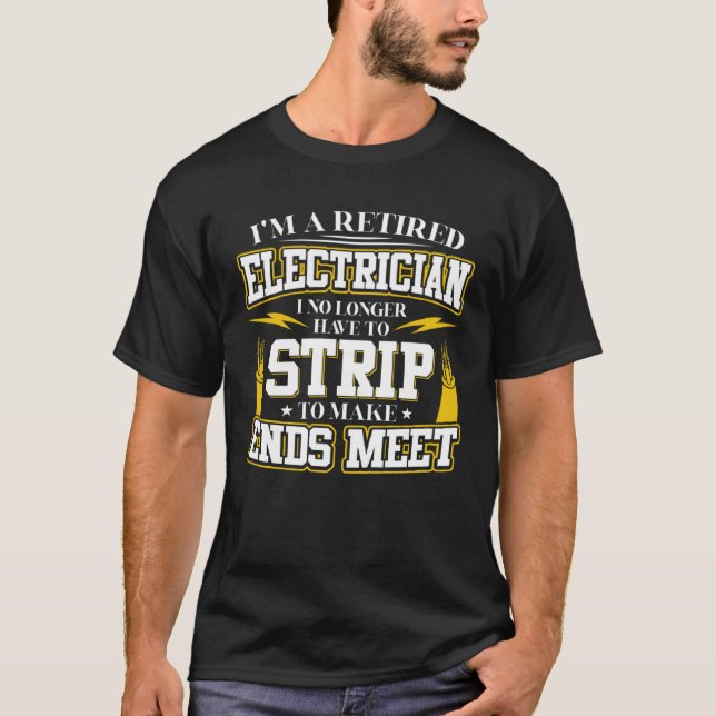 Ich bin ein wiedergeborener Elektriker, den ich ni T-Shirt (Vorderseite)
