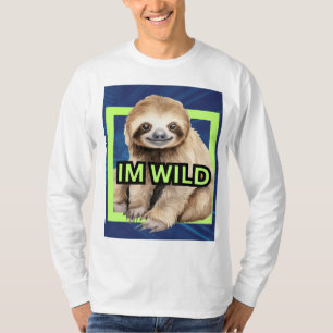 Ich bin ein wildes Herrenhemd T-Shirt