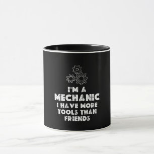 Ich bin ein witziges Mechaniker Tasse