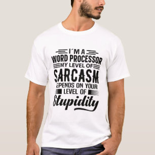 Ich bin ein Word-Prozessor T-Shirt
