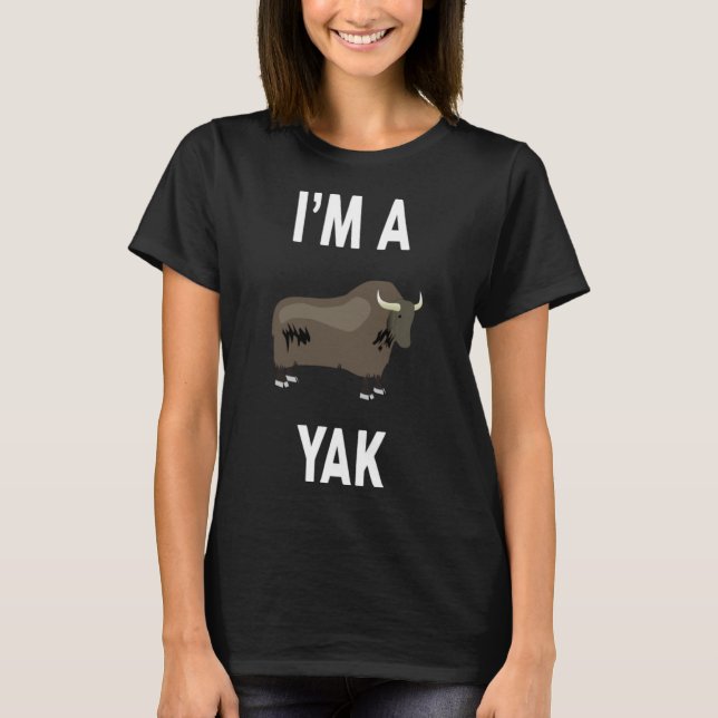 Ich bin ein YAK YAK T-Shirt (Vorderseite)