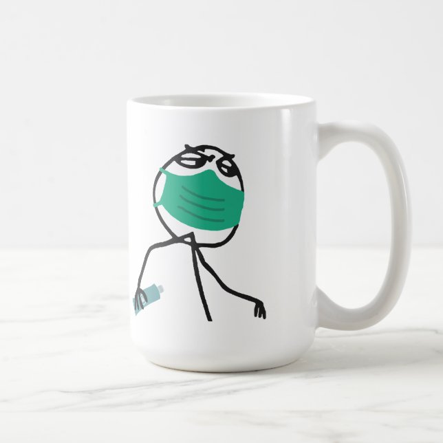Ich bin ein Zahnarzt Kaffeetasse (Rechts)