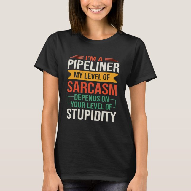 Ich bin ein Zitat aus sarkastischen Sprichworten T-Shirt (Vorderseite)