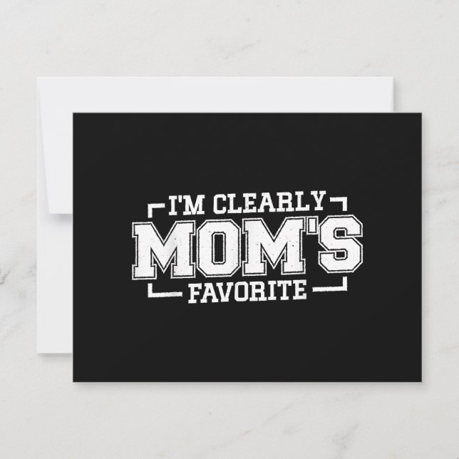 Ich bin eindeutig das Lieblings-, Lieblings- und K (Vorderseite)