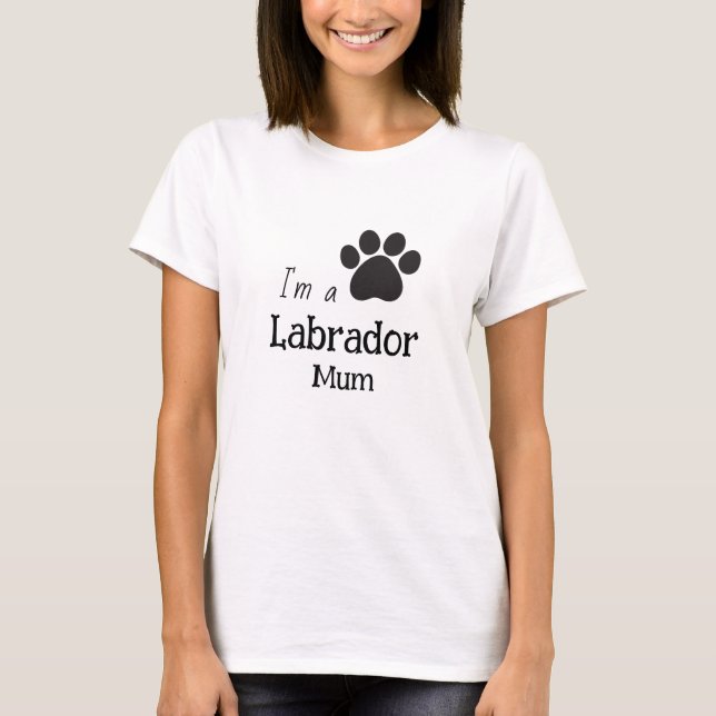 Ich bin eine Arbeitermaus T-Shirt (Vorderseite)