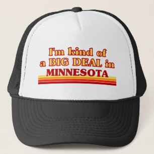 Ich bin eine Art BIG-DEAL auf Minnesota Truckerkappe