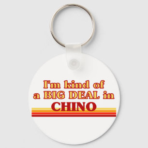 Ich bin eine Art BIG DEAL in Chino Schlüsselanhänger