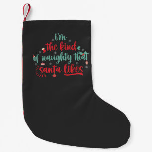 Ich bin eine Art scheußlich, die der Weihnachtsman Kleiner Weihnachtsstrumpf