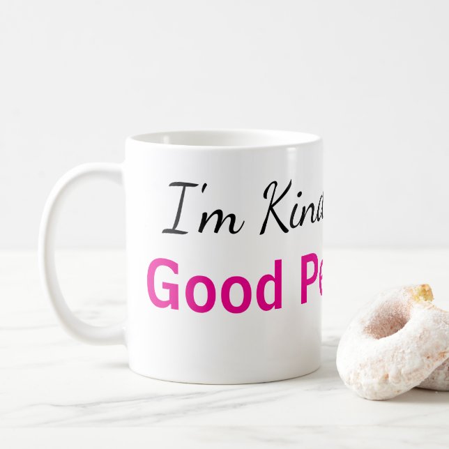 Ich bin eine Art Tasse Gottes (Mit Donut)