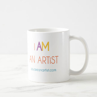 Ich bin eine ARTiST-Tasse Kaffeetasse