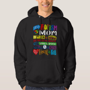 Ich bin eine Autismus Mama Wallet Empty Proud Auti Hoodie