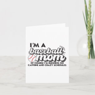 Ich bin eine Baseball-Mama, natürlich laufe ich au Karte