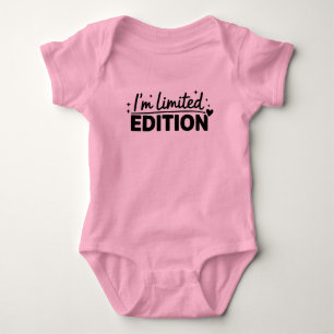 ICH BIN EINE BEGRENZTE AUSGABE BABY STRAMPLER