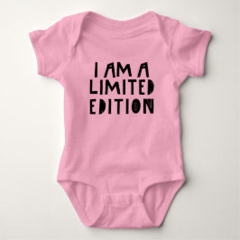 ICH BIN EINE BEGRENZTE AUSGABE | CLEVER SPRICHWORT BABY STRAMPLER