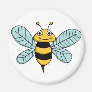 Ich bin eine Biene Magnet