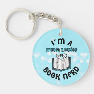Ich bin eine Brenda K Davies Book Nerd Schlüsselanhänger