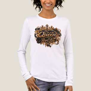 Ich bin eine elegante königliche Kronen-Königin De Tri-Blend Shirt