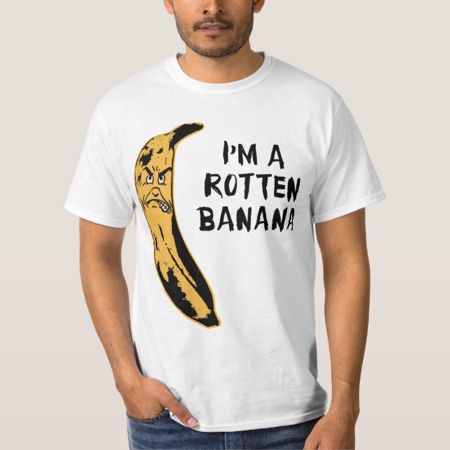 Ich bin eine faule Banane T-Shirt (Vorderseite)