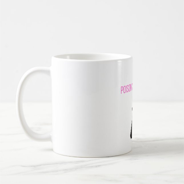 Ich bin eine Gift-Kontrolle-Krankenschwester - Gif Kaffeetasse (Links)