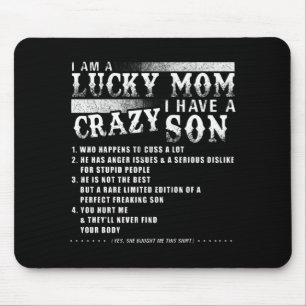 Ich bin eine glückliche Mutter, ich habe eine verr Mousepad