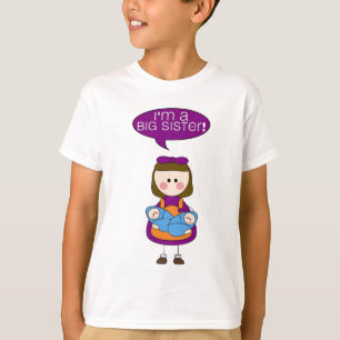 ich bin eine große Schwester! (Doppeljungen) T-Shirt