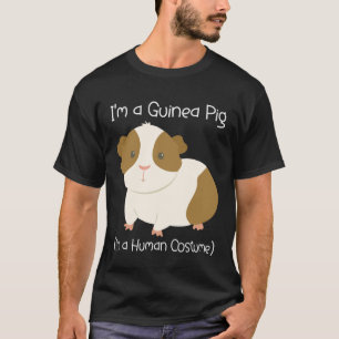 Ich bin eine Guinea, die in einem menschlichen Kos T-Shirt