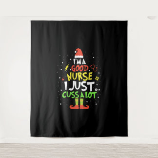 Ich bin eine gute Krankenschwester, die ich mir nu Wandteppich