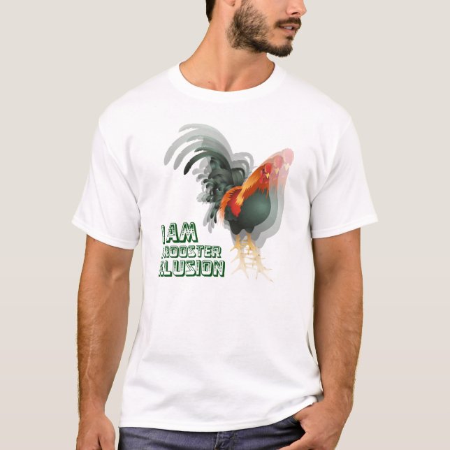 Ich bin eine Hahn-Illusion T-Shirt (Vorderseite)