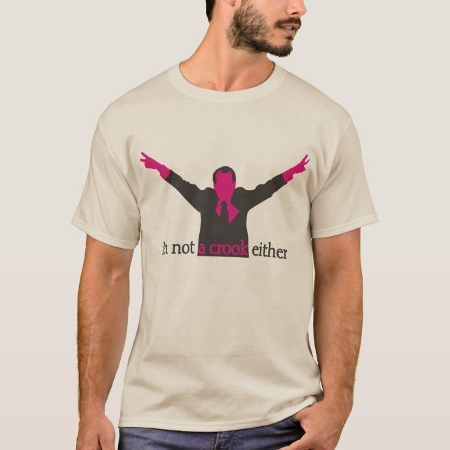 ich bin eine Haken auch nicht - Magenta T-Shirt (Vorderseite)