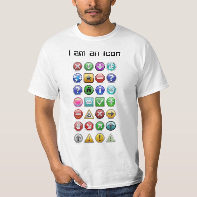 Ich bin eine Ikone T-Shirt (Vorderseite)