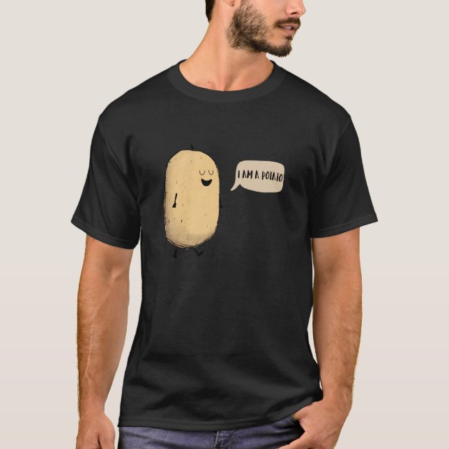 Ich bin eine Kartoffel! T-Shirt (Vorderseite)