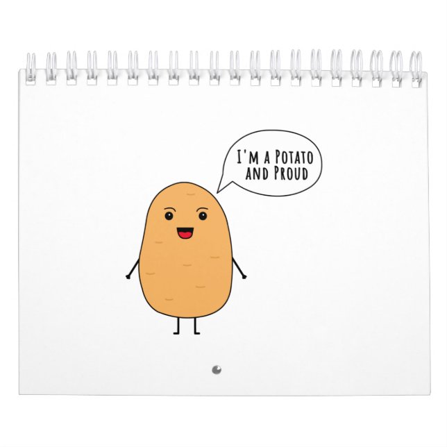 Ich bin eine Kartoffel und stolz Kalender (Titelbild)
