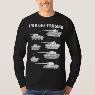 Ich bin eine Katze, die deutsche Katzen in Bedräng T-Shirt