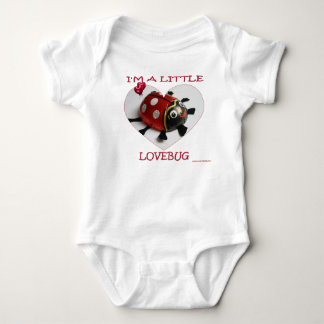 Ich bin eine kleine Liebe-Wanze Baby Strampler