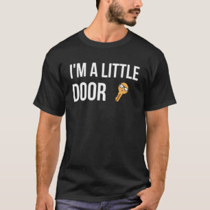 Ich bin eine kleine Tor-Schlüsselkleidung für das  T-Shirt