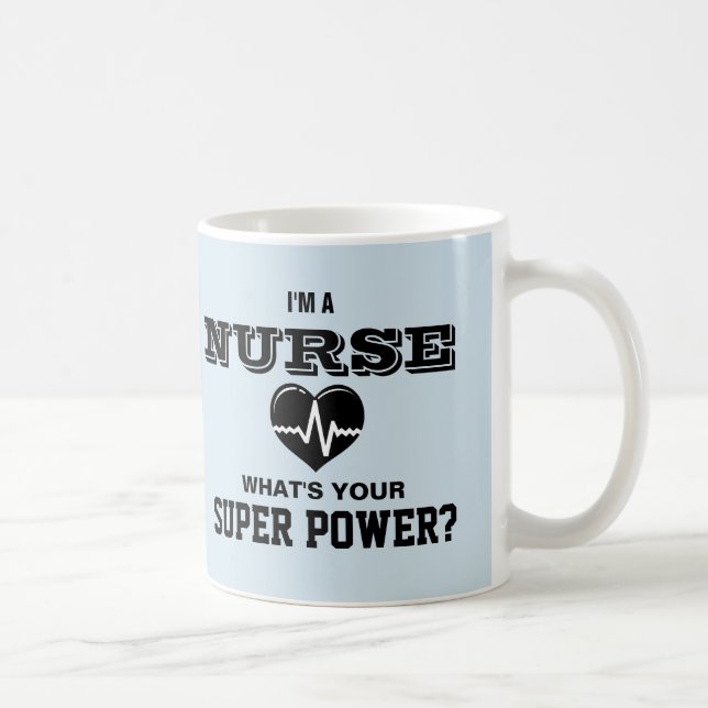 Ich bin eine Krankenschwester, was Ihr Kaffeetasse (Rechts)