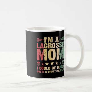 Ich bin eine Lacrosse Mama Funny Lacrosse Mama Pla Kaffeetasse
