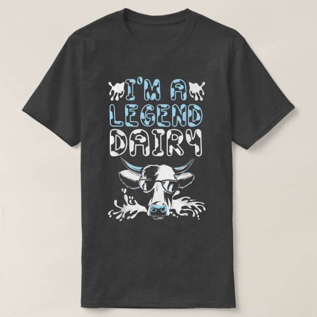 Ich bin eine legendäre Milchkuh Whisperkuh, die Mi T-Shirt (Design vorne)