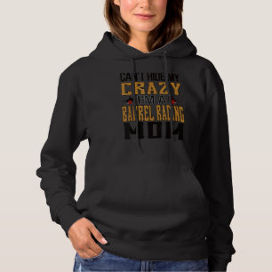 Ich bin eine Mama mit Barrel Racing Barrel Racing Hoodie
